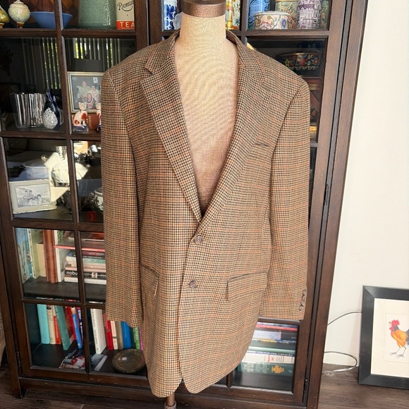 Ralph Lauren Lambs Wool Houndstooth Blazer42L